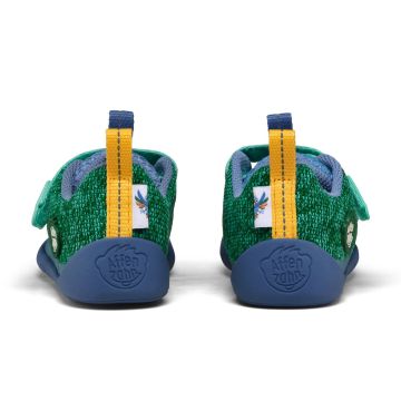 Lasten paljasjalkakengät - Knit Happy Bird of Paradise- Affenzahn