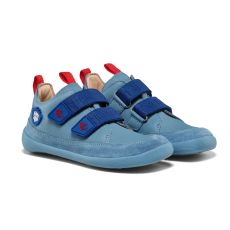 Lasten paljasjalkakengät -Leather Buddy - Shark Affenzahn 