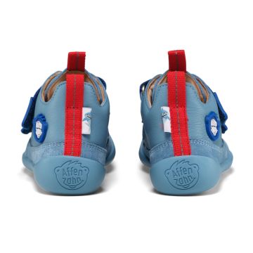 Lasten paljasjalkakengät -Leather Buddy - Shark Affenzahn 