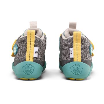 Lasten paljasjalkakengät/välikausi - Low Boot Knit Happy Rhino - Affenzahn 