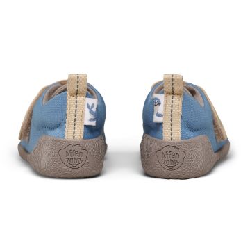 Ensiaskelkengät Cotton Smally Prewalker - Seal - Affenzahn