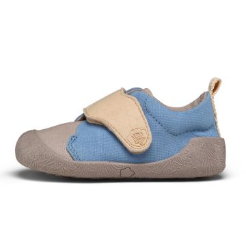 Ensiaskelkengät Cotton Smally Prewalker - Seal - Affenzahn