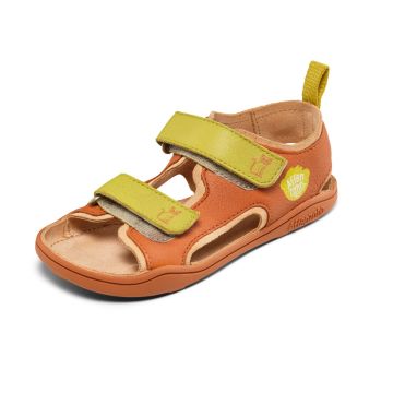 Lasten paljasjalkasandaalit -Leather Airy Cat - Affenzahn 