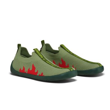 Lasten paljasjalkatossut - Knit Flinky Dragon - Affenzahn