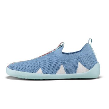 Lasten paljasjalkatossut - Knit Flinky Shark - Affenzahn 
