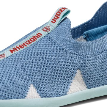 Lasten paljasjalkatossut - Knit Flinky Shark - Affenzahn 