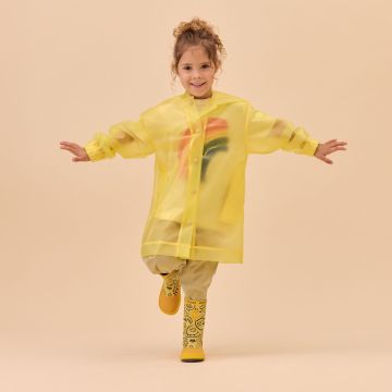 Lasten paljasjalka kumisaappaat -Vegan Plashy / Tiger - Affenzahn