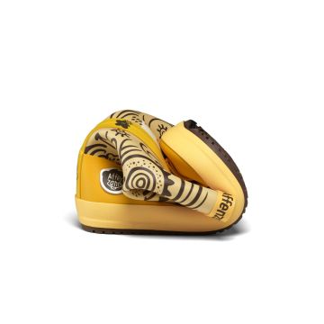 Lasten paljasjalka kumisaappaat -Vegan Plashy / Tiger - Affenzahn