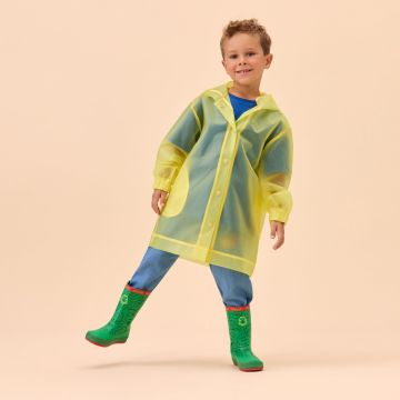 Lasten paljasjalka kumisaappaat -Vegan Plashy / Frog - Affenzahn 