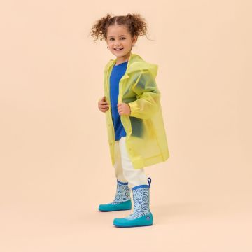 Lasten paljasjalka kumisaappaat -Vegan Plashy / Shark - Affenzahn 