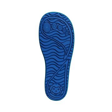 Lasten paljasjalka kumisaappaat -Vegan Plashy / Shark - Affenzahn 