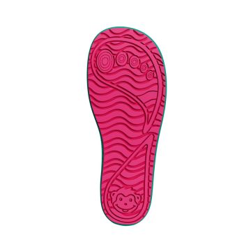 Lasten paljasjalka kumisaappaat -Vegan Plashy / Owl - Affenzahn