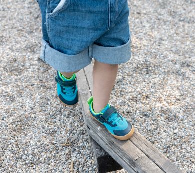 Lasten paljasjalkalenkkarit  - sininen- Vento Superfit