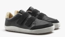 Lasten paljasjalka nahkatennarit - musta - Gobi Sneaker Kids  Vivobarefoot