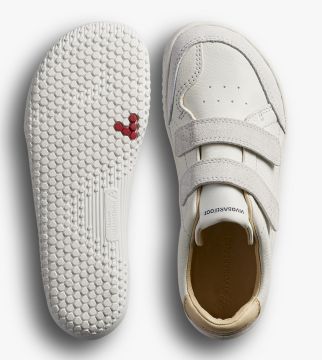 Lasten paljasjalka nahkatennarit -Limestone- Gobi Sneaker Kids- Vivobarefoot 