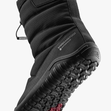Lasten paljasjalka talvisaappaat Tracker Boot  -Obsidian- Kids and Juniors  Vivobarefoot 