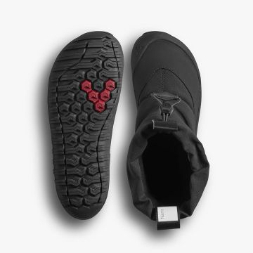 Lasten paljasjalka talvisaappaat Tracker Boot  -Obsidian- Kids and Juniors  Vivobarefoot 