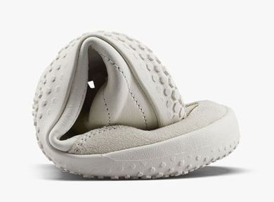 Paljasjalka nahkatennarit juniorille-Limestone -Gobi Sneaker Jr Vivobarefoot 