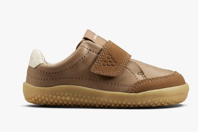 Lasten paljasjalka nahkatennarit -ruskea- Gobi Sneaker Toddlers Vivobarefoot 