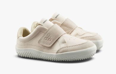 Lastenpaljasjalka nahkatennarit - roosa - Gobi Sneaker Toddlers- Vivobarefoot 