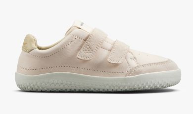Lasten paljasjalka nahkatennarit - roosa - Gobi Sneaker Preschool- Vivobarefoot