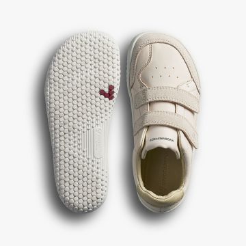 Lasten paljasjalka nahkatennarit - roosa - Gobi Sneaker Preschool- Vivobarefoot