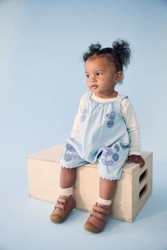 Tarralliset ensiaskelkengät-cognac-Petit Bundgaard