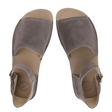 Aikuisten sandaalit - Grey suede- Coral -  ZeaZoo 