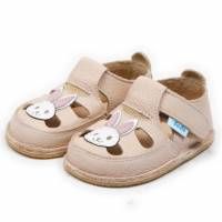 Lasten paljasjalkasandaalit- Bunny/Cream - Dodo Shoes 
