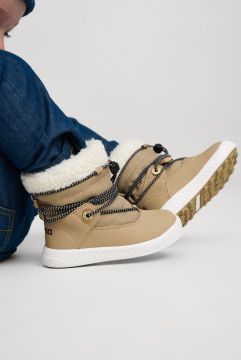 Lasten talvisaappaat - Lumipallo- Toddlers-Light Brown- Reima 