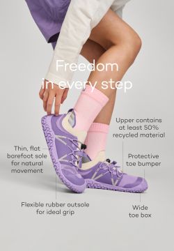 Lasten paljasjalkakengät - Light Heather - Vaellus REIMA  