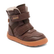 Lasten villavuoriset TEX paljasjalka Talvikengät - Dark Brown- Thorsten Bisgaard