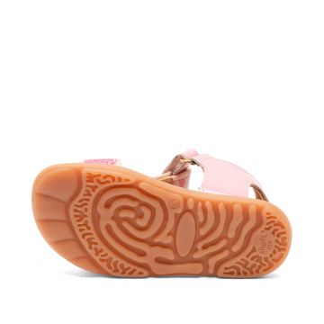 Lasten paljasjalkasandaalit - pink/glitter - Vilde  Bisgaard 