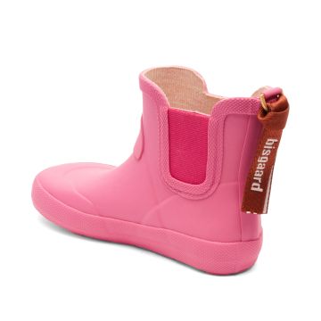 Lasten lyhytvartiset paljasjalka kumisaappaat - pink -Bisgaard