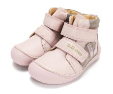 Lasten paljasjalka välikausinilkkurit -Baby Pink- D.D.Step