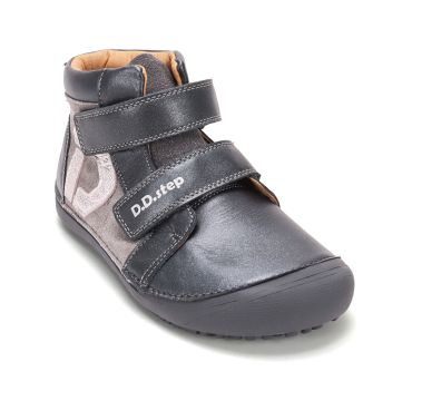Lasten paljasjalka välikausinilkkurit -Marine Grey- D.D.Step