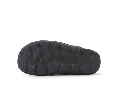 Lasten fleecevuoriset paljasjalka välikausinilkkurit - Black/glitter- D.D.Step 