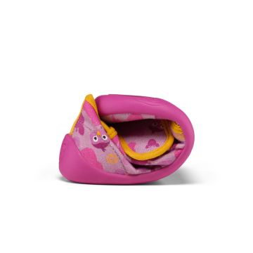 Lasten paljasjalka kangastossut - Slipper cotton Movy Bird- Affenzahn 