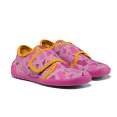 Lasten paljasjalka kangastossut - Slipper cotton Movy Bird- Affenzahn 