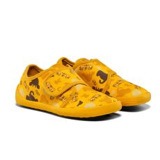 Lasten paljasjalka kangastossut - Slipper cotton Movy Tiger - Affenzahn