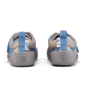 Ensiaskelkengät Cotton Smally Prewalker - Seal- Affenzahn