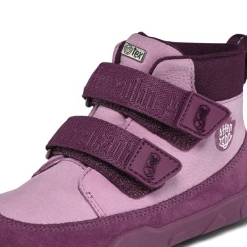 Lasten TEX paljasjalkakengät/välikausi Low Boot Leather Friendy -Otter - Affenzahn