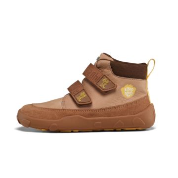 Lasten TEX paljasjalkakengät/välikausi Low Boot Leather Friendy - Tiger - Affenzahn
