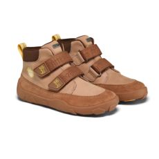 Lasten TEX paljasjalkakengät/välikausi Low Boot Leather Friendy - Tiger - Affenzahn