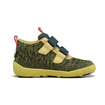 Lasten paljasjalkakengät/välikausi - Low Boot Knit Happy Caterpillar - Affenzahn