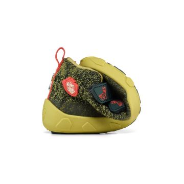 Lasten paljasjalkakengät/välikausi - Low Boot Knit Happy Caterpillar - Affenzahn