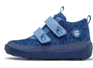 Lasten paljasjalkakengät/välikausi Low Boot Knit Happy Elephant - Affenzahn