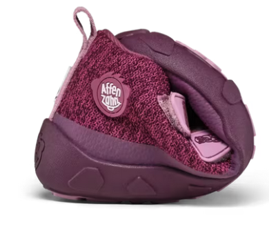 Lasten paljasjalkakengät/välikausi Low Boot Knit Happy Otter - Affenzahn