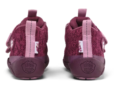 Lasten paljasjalkakengät/välikausi Low Boot Knit Happy Otter - Affenzahn