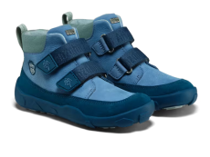 Lasten paljasjalkakengät/välikausi Low Boot Leather Friendy -Shark- Affenzahn 